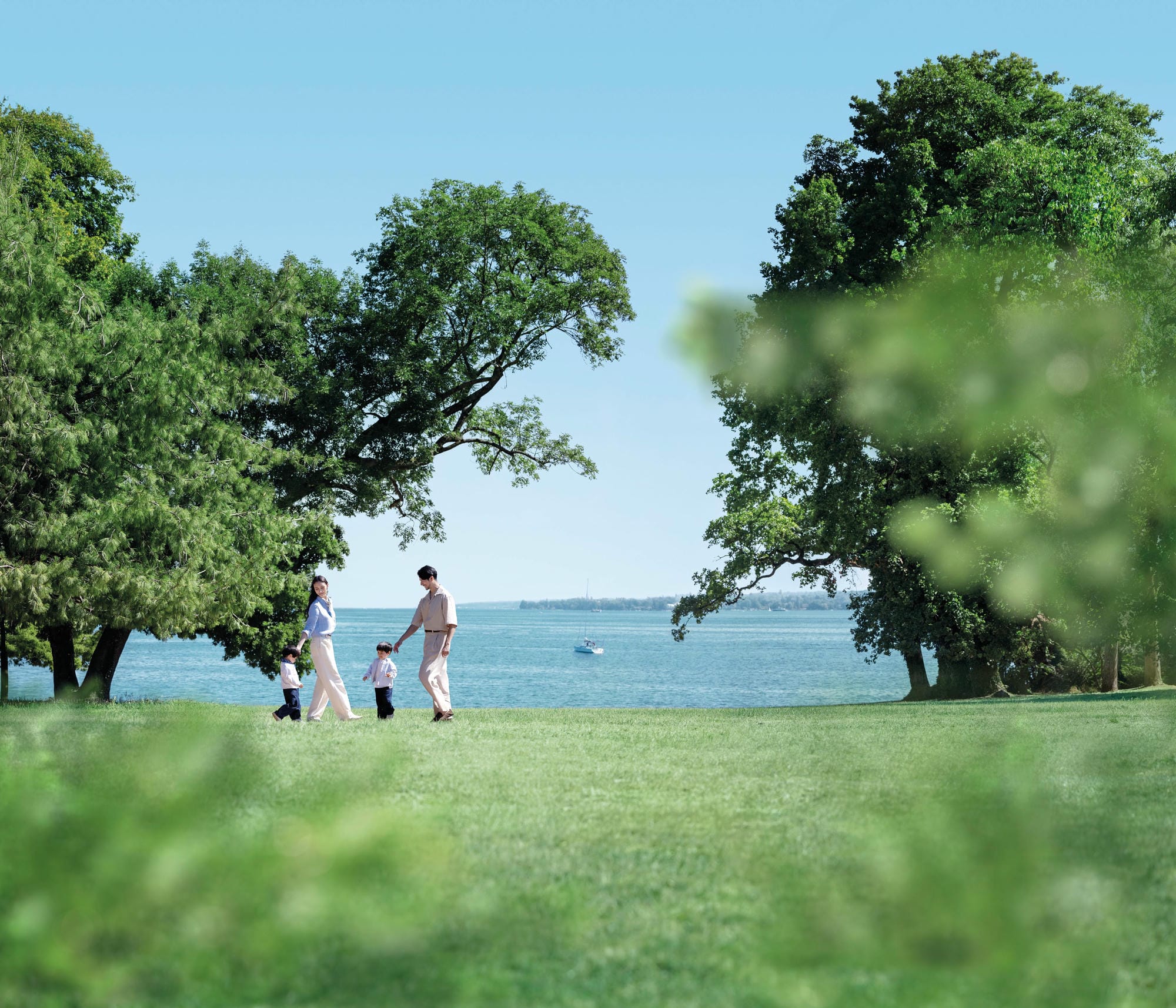 海心公園綠蔭散步示意